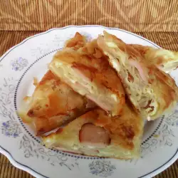 Phyllo Pie with butter
