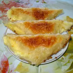 Triangle Filo Pies with Butter