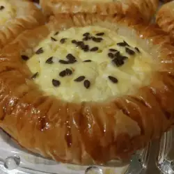 Feta Cheese Filo Pie with Eggs