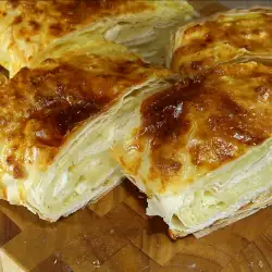 Phyllo Pie with feta cheese
