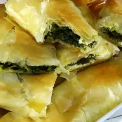 Feta Cheese Filo Pastry with Peppers