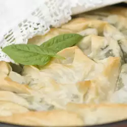 Filo Pastry with Mint