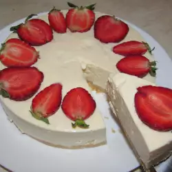Mascarpone Cheesecake with Biscuits