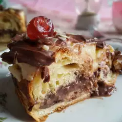 Chocolate Cake with pudding