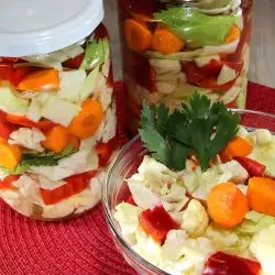 Pickle Salad with celery