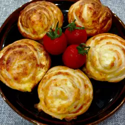 Quick Puff Pastry Cheese Snails