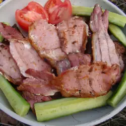 Grilled Pork with Bacon