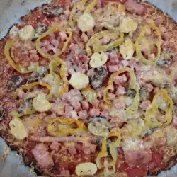 Gluten-Free Pizza with Cauliflower Base