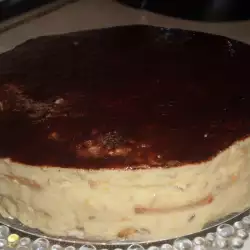 Biscuit Cake with cocoa