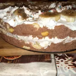 Flourless Cake with Cream