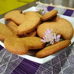 Wholemeal Cookies with Honey and Milk