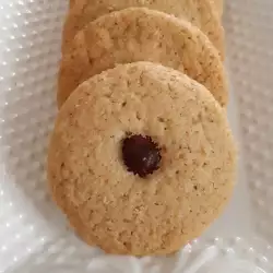 Tahini Cookies with Hazelnuts