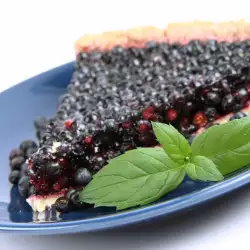 Blueberry Dessert with Flour