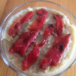 Bean Puree with Roasted Peppers