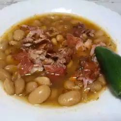 Bean Soup with onions