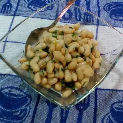 Bean Salad with Spring Onions