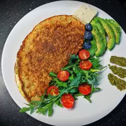 Rich Omelette with Oats and Spinach