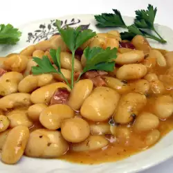 White Beans with Bacon