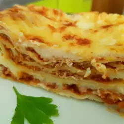 Mushroom Lasagna with Cheese