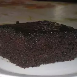 Chocolate Pastry with flour