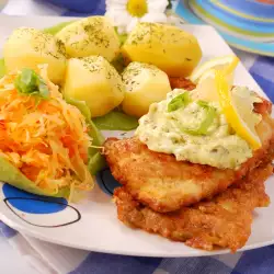 Breaded Fish with Butter
