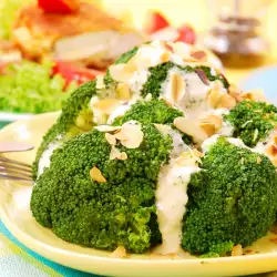 Vegetarian Dish with Blue Cheese