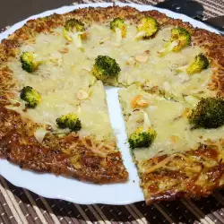 Pizza with Garlic without Dough