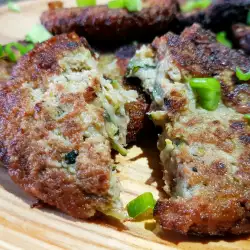 Vegetable Patties with almonds