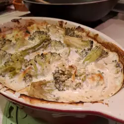 Broccoli with Cream and Cheese