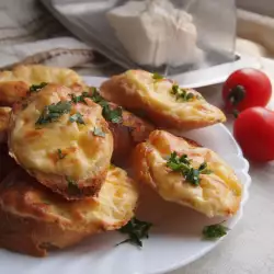 Bruschettas with cream cheese