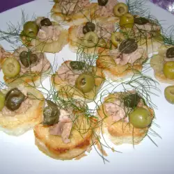Bruschettas with capers
