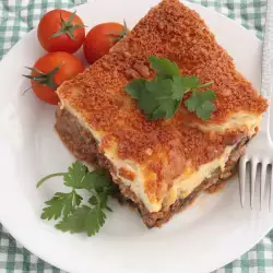 Zucchini Moussaka with Cheese