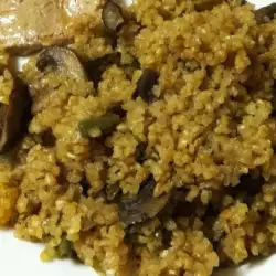 Bulgur with Mushrooms