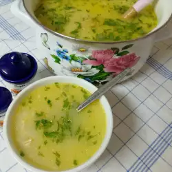 Soup with Chicken Broth