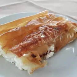 Turkish Burek with Feta Cheese
