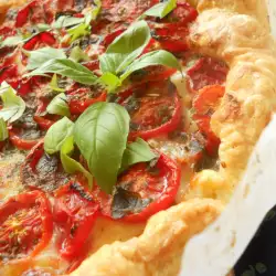 Caprese Pizza with Puff Pastry