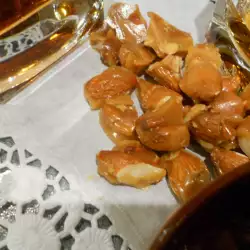 Fried Dessert with Almonds