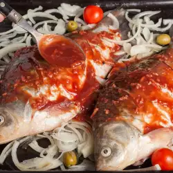 Oven-Baked Carp