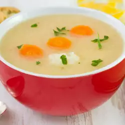 Spring Soup with Milk