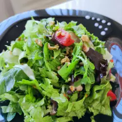 Healthy Salad with Cherry Tomatoes