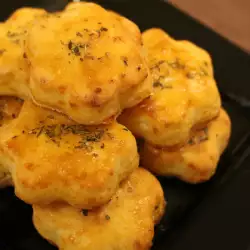 Savory Feta and Cheddar Biscuits