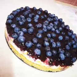 Cheesecake with Jam and Cream Cheese