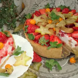 Raw Cheesecake with Fruits