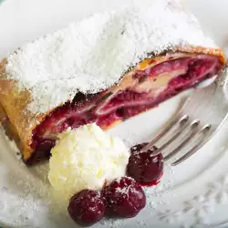 Summer Pastry with Powdered Sugar