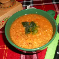 Vegetables with Red Lentils