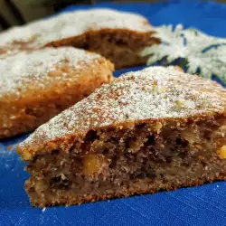 Autumn Pastry with Powdered Sugar