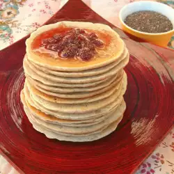 Vegan Pancakes with Chia and Oat Milk