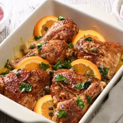 Easy Oven-Baked Chicken with Citrus and Capers