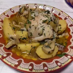 Chicken with Mushrooms and Parsley