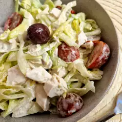 Meat Salad with Anchovies
